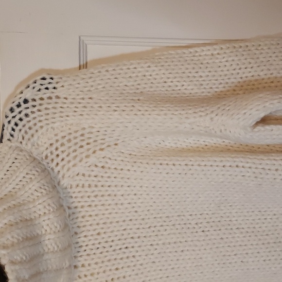 REISS Hettie Color Block Chunky Roll Neck Sweater - Picture 12 of 16